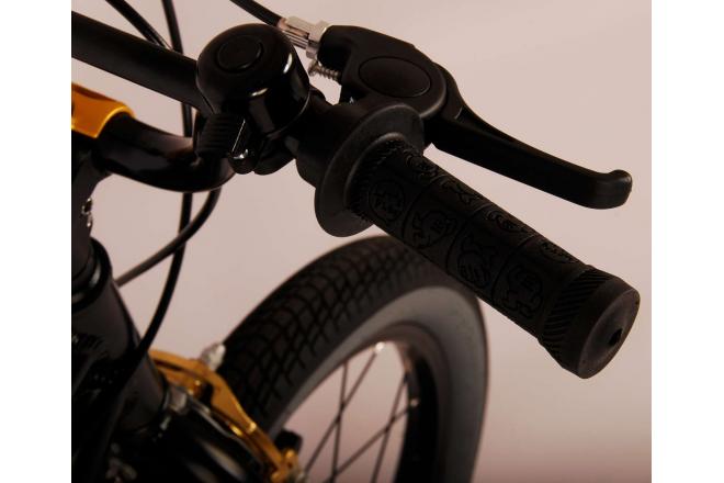 Volare Cool Rider Kinderfahrrad - Jungen - 18 Zoll - Schwarz - zwei Handbremsen - 95% zusammengebaut - Prime Collection
