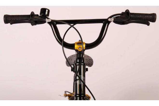 Volare Cool Rider Kinderfahrrad - Jungen - 18 Zoll - Schwarz - zwei Handbremsen - 95% zusammengebaut - Prime Collection