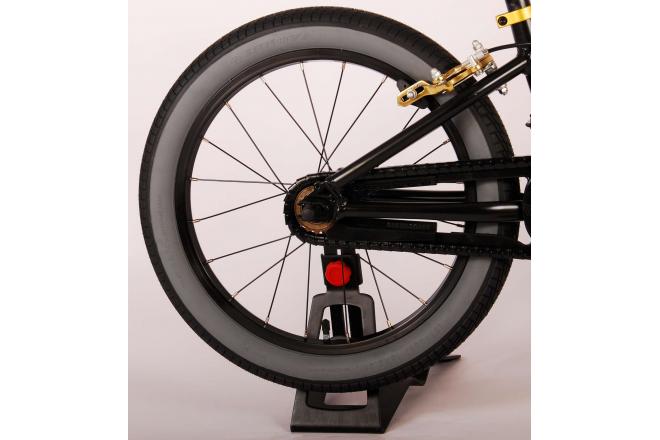 Volare Cool Rider Kinderfahrrad - Jungen - 18 Zoll - Schwarz - zwei Handbremsen - 95% zusammengebaut - Prime Collection