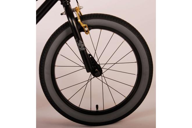 Volare Cool Rider Kinderfahrrad - Jungen - 18 Zoll - Schwarz - zwei Handbremsen - 95% zusammengebaut - Prime Collection