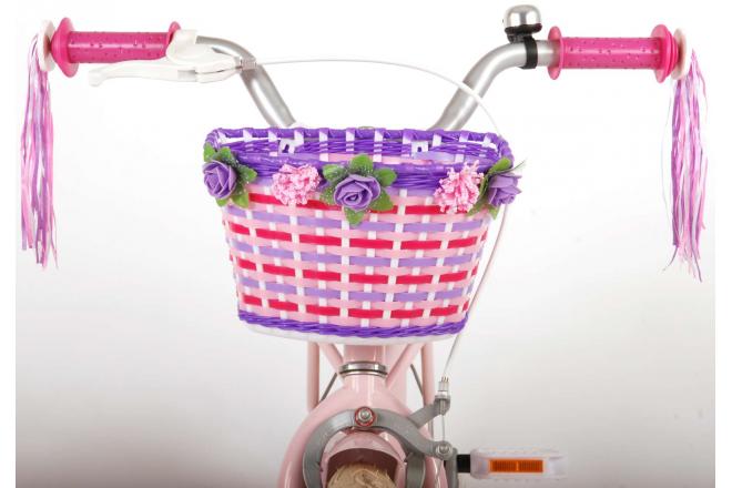 Volare Ashley Kinderfahrrad - Mädchen - 12 Zoll - Rosa - 95% zusammengebaut