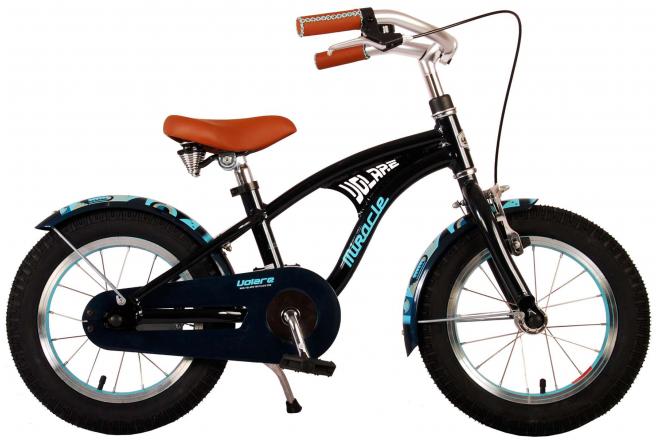 Volare Miracle Cruiser Kinderfahrrad - Jungen - 14 Zoll - Matte Blau - Prime Collection