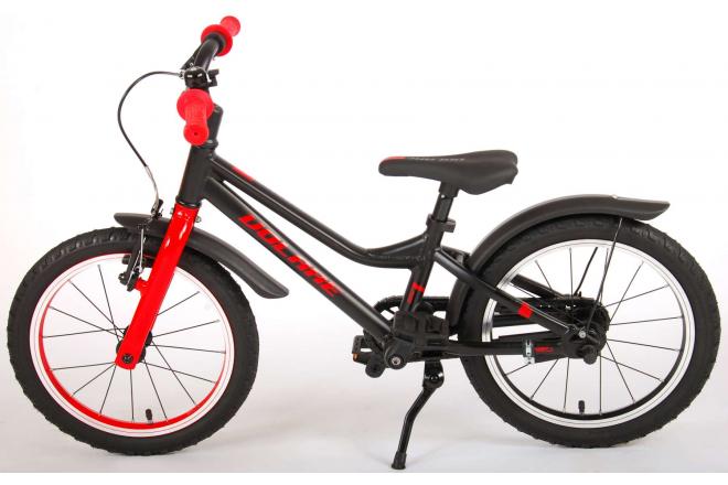 Volare Blaster Kinderfahrrad - Jungen - 16 Zoll - Schwarz Rot - Prime Collection