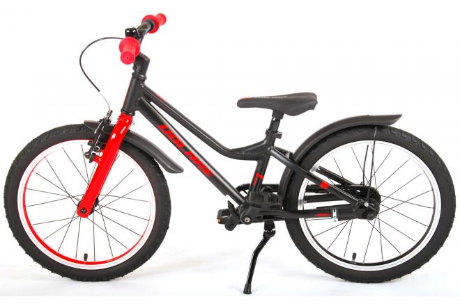 Volare Blaster Kinderfahrrad - Jungen - 18 Zoll - Schwarz Rot - Prime Collection