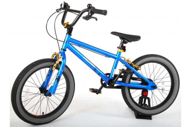 Volare Cool Rider Kinderfahrrad - Jungen - 18 Zoll - Blau - zwei Handbremsen - 95% zusammengebaut - Prime Collection