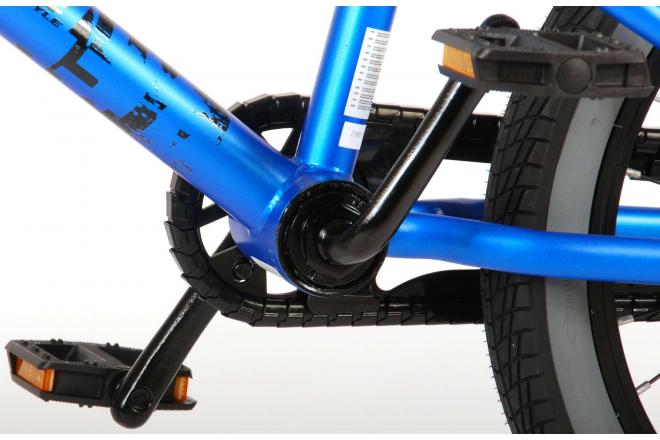 Volare Cool Rider Kinderfahrrad - Jungen - 18 Zoll - Blau - zwei Handbremsen - 95% zusammengebaut - Prime Collection