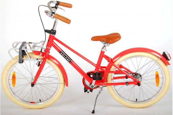 Volare Melody Kinderfahrrad - Mädchen - 20 Zoll - Koralle Rot - Prime Collection