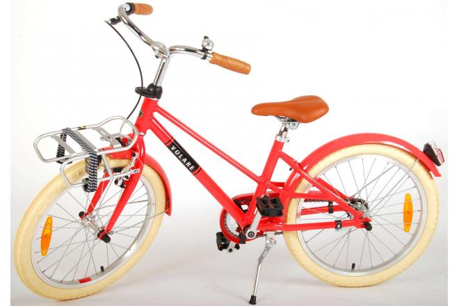 Volare Melody Kinderfahrrad - Mädchen - 20 Zoll - Koralle Rot - Prime Collection