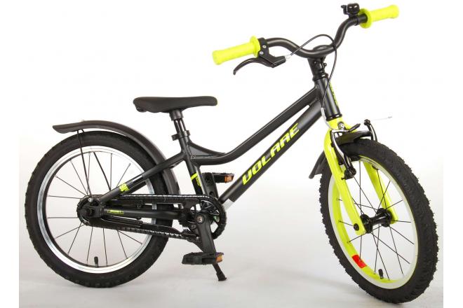 Volare Blaster Kinderfahrrad - Jungen - 16 Zoll - Schwarz Grün - Prime Collection