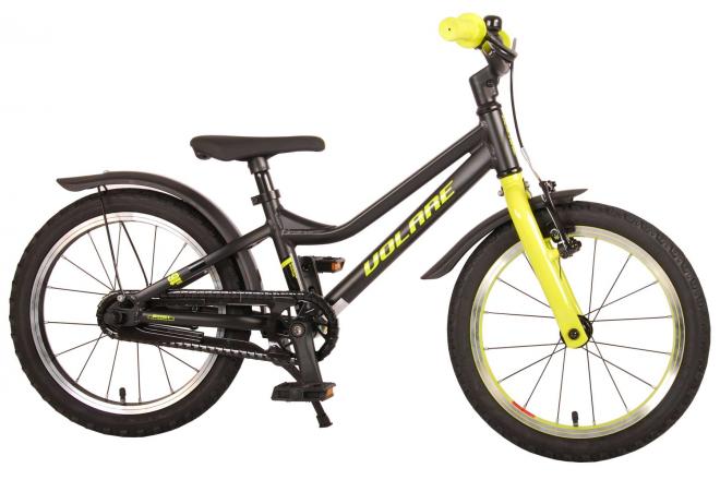 Volare Blaster Kinderfahrrad - Jungen - 16 Zoll - Schwarz Grün - Prime Collection