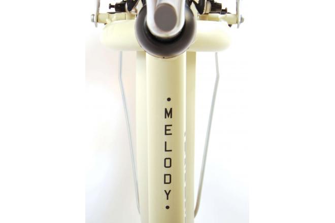 Volare Melody Kinderfahrrad - Mädchen - 20 Zoll - Sand - Prime Collection