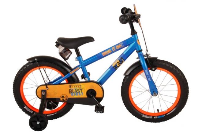 NERF Kinderfahrrad - Jungen - 16 Zoll - Satinblau