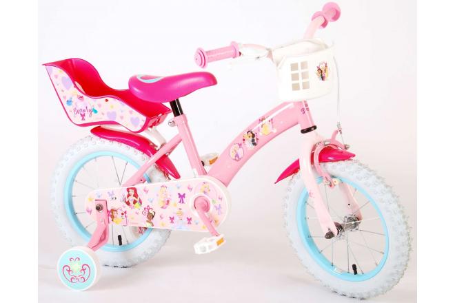 Disney Princess Kinderfahrrad - Mädchen - 14 Zoll - Pink [CLONE]