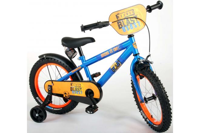 NERF Kinderfahrrad - Jungen - 16 Zoll - Satinblau