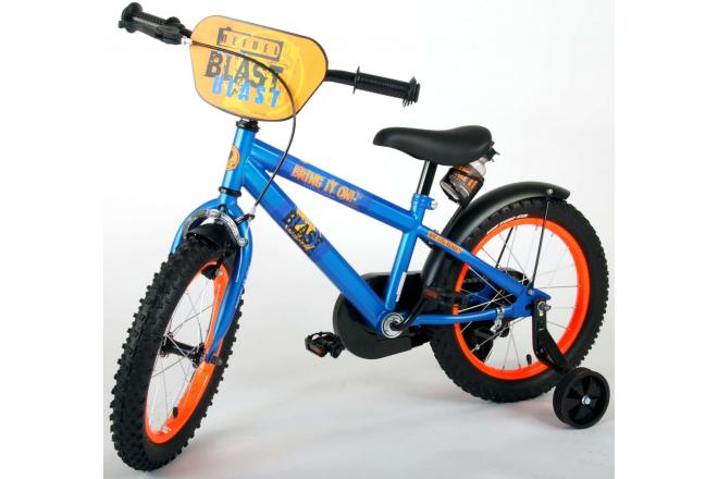 NERF Kinderfahrrad - Jungen - 16 Zoll - Satinblau