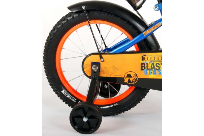 NERF Kinderfahrrad - Jungen - 16 Zoll - Satinblau