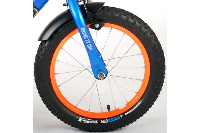 NERF Kinderfahrrad - Jungen - 16 Zoll - Satinblau