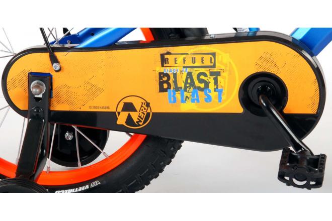 NERF Kinderfahrrad - Jungen - 16 Zoll - Satinblau