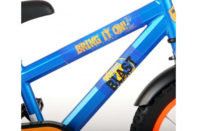 NERF Kinderfahrrad - Jungen - 16 Zoll - Satinblau