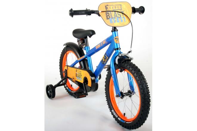 NERF Kinderfahrrad - Jungen - 16 Zoll - Satinblau