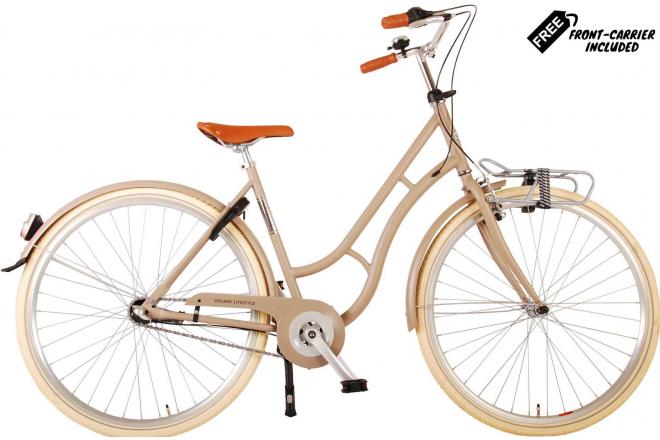 Volare Lifestyle Damenrad - Damen - 48 Zentimeter - Sand - Shimano Nexus 3 Gänge