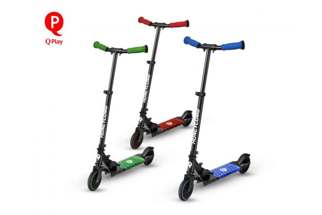 QPlay Wabentreppe - Kinder - Rot - Mit LED-Leuchten