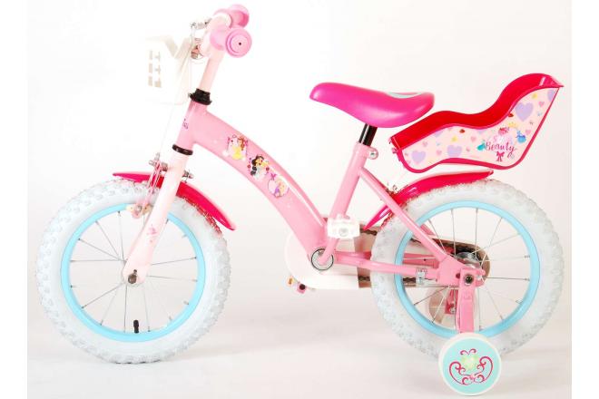 Disney Princess Kinderfahrrad - Mädchen - 14 Zoll - Pink
