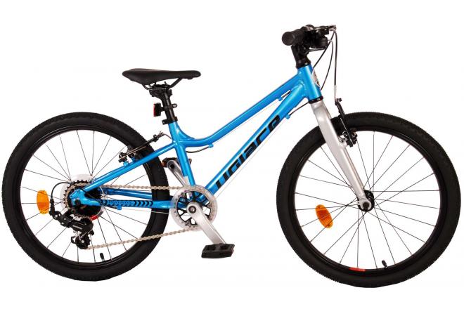 Volare Dynamic Kinderfahrrad - Jungen - 20 Zoll - Blau - 2 Handbremsen - 7 Gang - Prime Collection