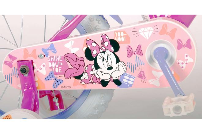 Disney Minnie Kinderfahrrad - Mädchen - 14 Zoll - Pink
