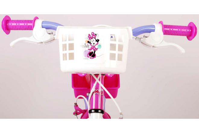 Disney Minnie Süßeste überhaupt! - Kinderfahrrad - Mädchen - 14 Zoll - Rosa - Zwei Handbremsen