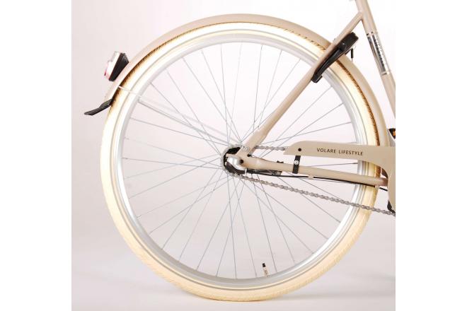 Volare Lifestyle Damenrad - Damen - 48 Zentimeter - Sand - Shimano Nexus 3 Gänge