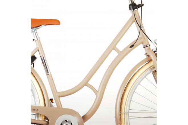 Volare Lifestyle Damenrad - Damen - 48 Zentimeter - Sand - Shimano Nexus 3 Gänge