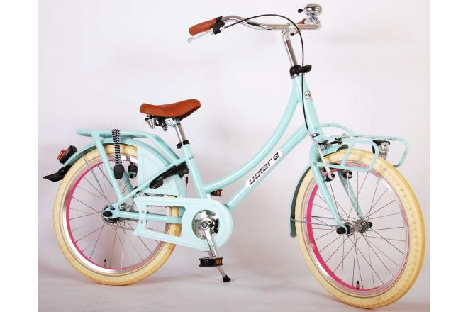 Volare Classic Oma Kinderfahrrad - Mädchen - 20 Zoll - Hellblau