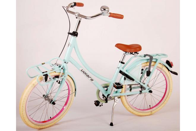 Volare Classic Oma Kinderfahrrad - Mädchen - 20 Zoll - Hellblau