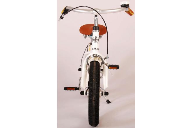 Volare Miracle Cruiser Kinderfahrrad - Mädchen - 14 Zoll - Weiß - Prime Collection