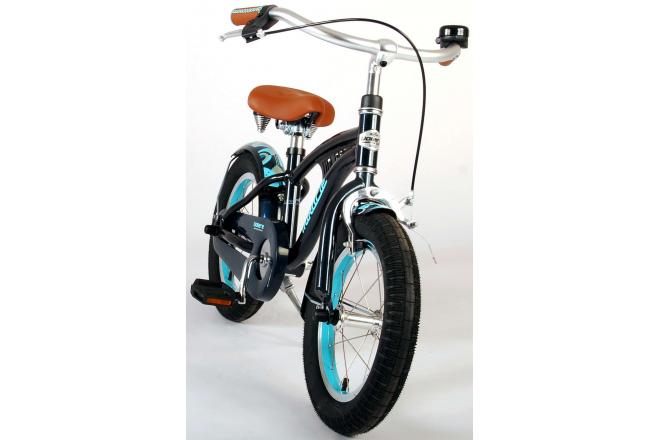 Volare Miracle Cruiser Kinderfahrrad - Jungen - 14 Zoll - Matte Blau - Prime Collection