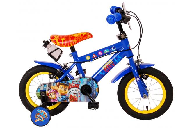 Paw Patrol Kinder Fahrrad - Jungen - 12 Zoll - Blau - Zwei handbremsen