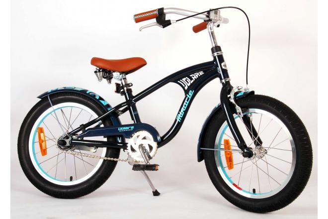 Volare Miracle Cruiser Kinderfahrrad - Jungen - 16 Zoll - Matte Blau - Prime Collection