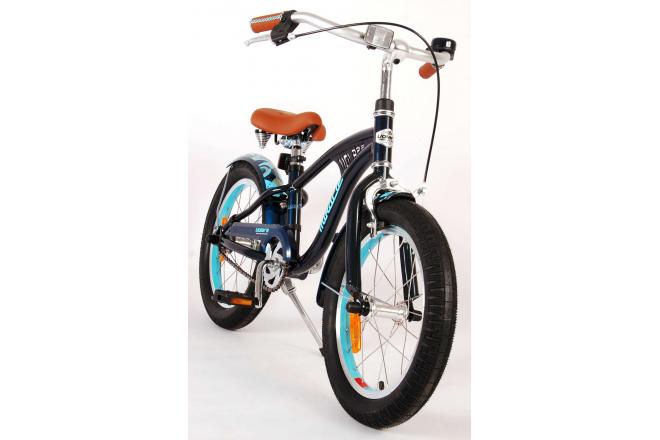 Volare Miracle Cruiser Kinderfahrrad - Jungen - 16 Zoll - Matte Blau - Prime Collection