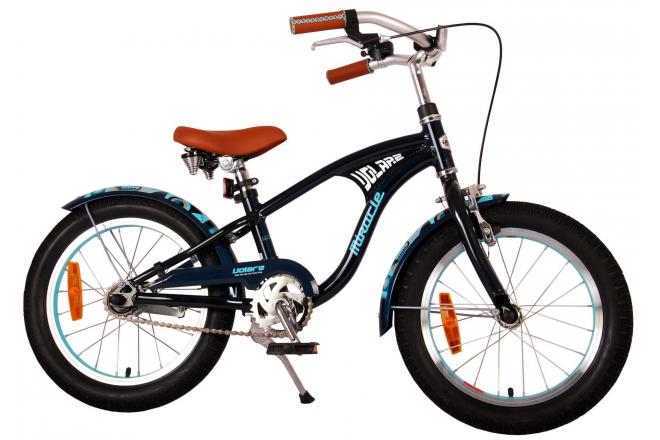 Volare Miracle Cruiser Kinderfahrrad - Jungen - 16 Zoll - Matte Blau - Prime Collection