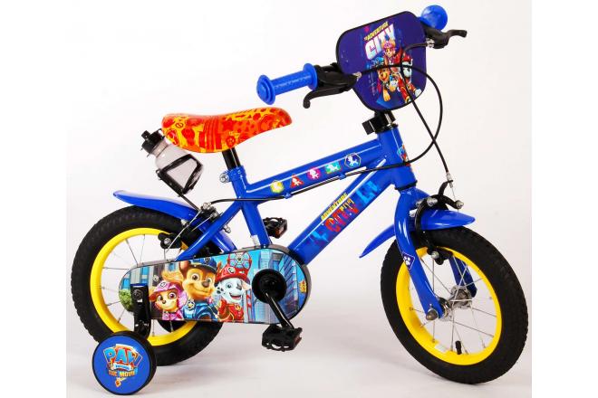 Paw Patrol Kinder Fahrrad - Jungen - 12 Zoll - Blau - Zwei handbremsen