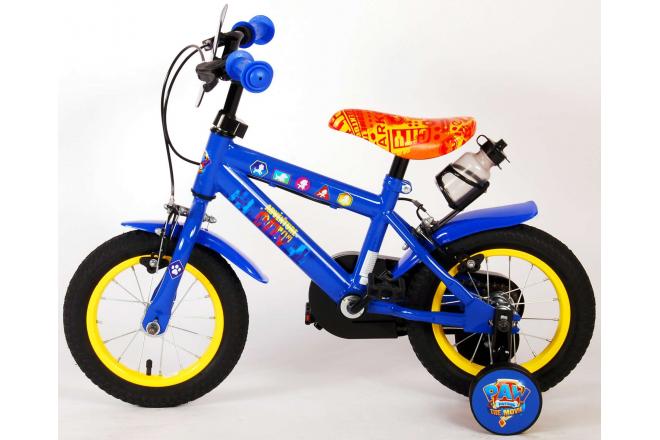 Paw Patrol Kinder Fahrrad - Jungen - 12 Zoll - Blau - Zwei handbremsen