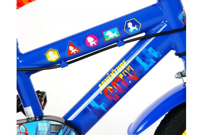 Paw Patrol Kinder Fahrrad - Jungen - 12 Zoll - Blau - Zwei handbremsen