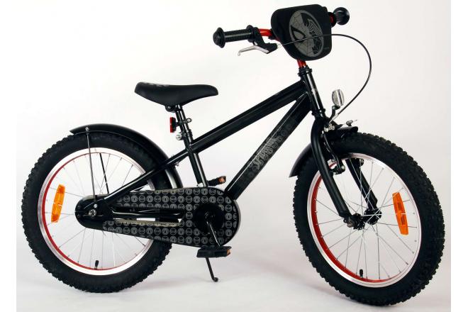 Spider-Man Kinderfahrrad - Jungen - 18 Zoll - Mattschwarz