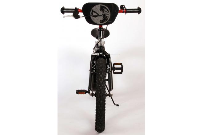 Spider-Man Kinderfahrrad - Jungen - 18 Zoll - Mattschwarz