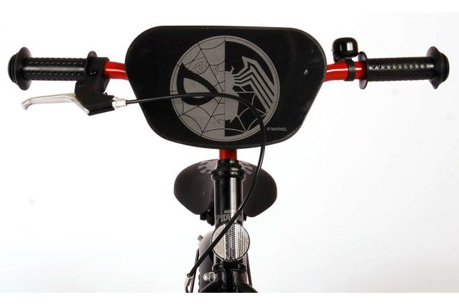 Spider-Man Kinderfahrrad - Jungen - 18 Zoll - Mattschwarz