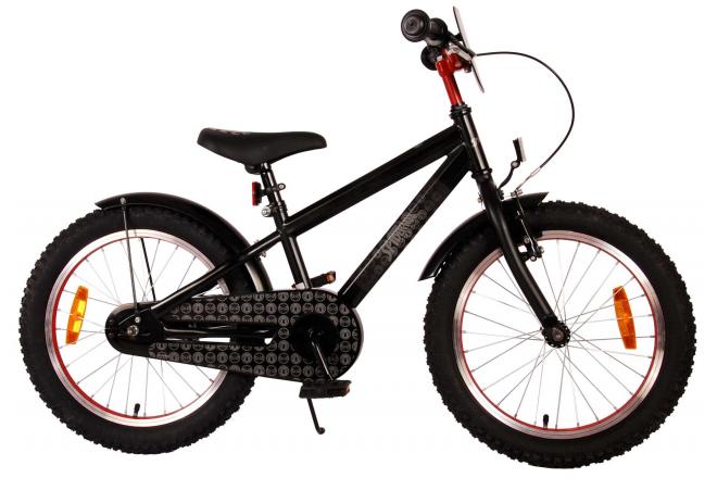 Spider-Man Kinderfahrrad - Jungen - 18 Zoll - Mattschwarz