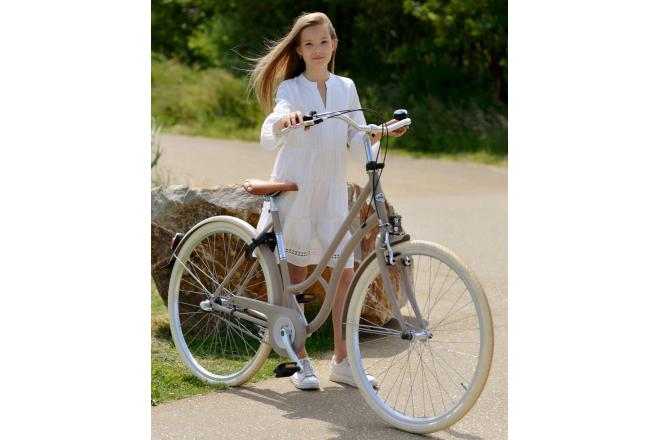 Volare Lifestyle Damenrad - Damen - 48 Zentimeter - Sand - Shimano Nexus 3 Gänge