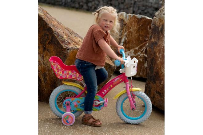 Peppa Pig Kinderfahrrad - Mädchen - 12 Zoll - Pink