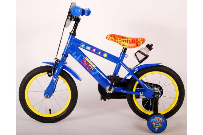 Paw Patrol Kinderfahrrad - Jungen - 14 Zoll - Rot Blau